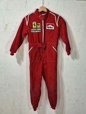Vintage Kinder Rennanzug Kartanzug Ferrari Marlboro Made in Italy