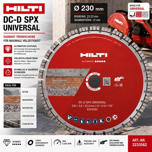 Hilti spx universal ø230 - dc-d,