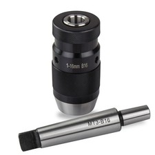Schnellspannbohrfutter Bohrfutter 1 - 16 mm für Drehmaschine Bohrmaschine MK3