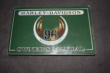 Betriebsanleitung Handbuch OWNER'S MANUAL Harley-Davidson 1996 Modelle sehr gut