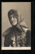 Schauspielerin Agnes Sorma als Nora, Ansichtskarte 