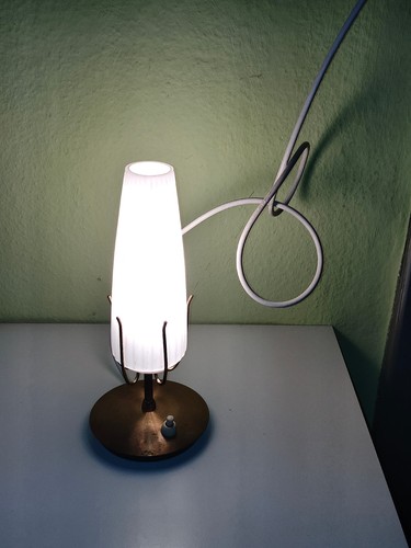 Alte tischlampe - alte,