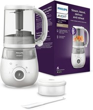 AVENT 4-in-1 Dampfgarer mit Mixer Premium, Babynahrungszubereiter, Dampfgaren, P