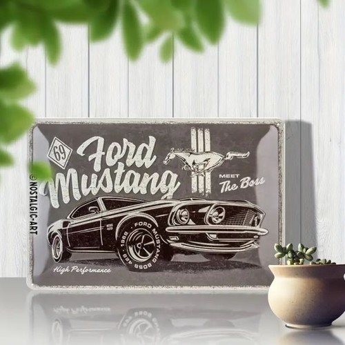 Blechschild ford mustang - blechschild,
