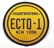 *** Ecto1 Ghostbusters NY Cadillac Leichenwagen Aufnäher Eaglemoss #25PV170