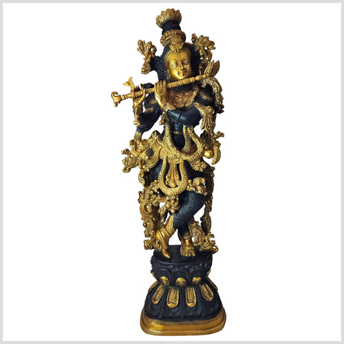 Krishna gott der liebe - gott, messing