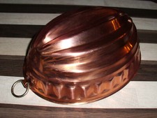 Schöne ovale Wagner Kupfer Backform   innen Top verzinnt   sehr guter Zustand