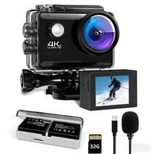 Action Cam HD 4K 20MP WiFi