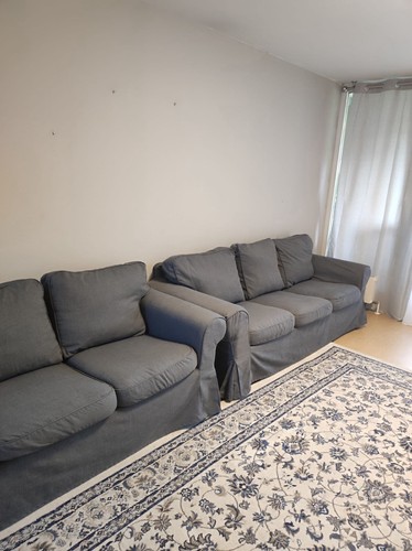 Ikea ektorp sitzer sofa grau - ikea,