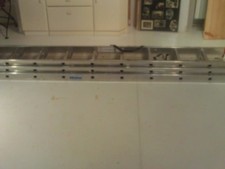 große Ausziehleiter , Alu , von Firma Krause , 3 fach ausziehbar,