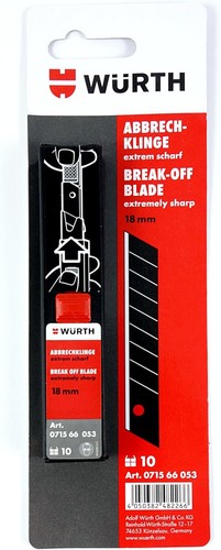 Würth abbrechklingen 18mm - würth,