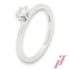 Solitärring 585 Weißgold ca