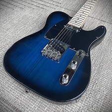Trans Blue Tele Style Electric