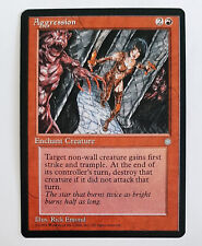 ►AGGRESSION ►ICE AGE 1995 EISZEIT ►NM ►RED ►MAGIC THE GATHERING ►MTG