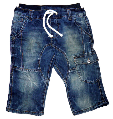 Jungs jeans caprihose - jeans-caprihose, pusblu
