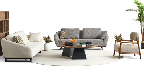 Mega garnitur sofas dreisitzer - mega,