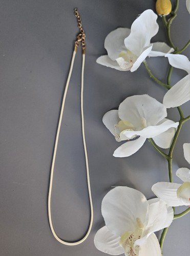 Kette halskette damen creme - kette,,