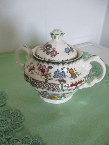 Zuckerdose porzellan spode - zuckerdose,
