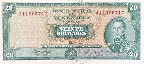 Venezuela bolivares p - bolivares,,