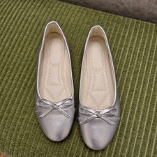 Ballerinas mädchen silber - ballerinas,