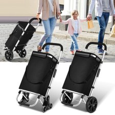 Einkaufstrolley mit Tasche