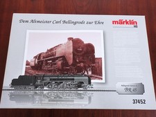 MÄRKLIN 37452 "DEM ALTMEISTER BELLINGRODT" DAMPFLOK BR 45 ,MFX+SOUND,NEU+OVP+RAR