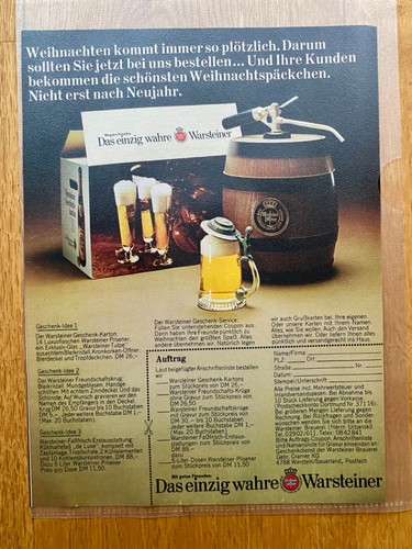 Das einzig wahre warsteiner - wahre,