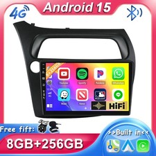Autoradio Android 15 Für Honda Civic VIII 2006-2011 GPS Navi DSP DAB AUX 8G+256G