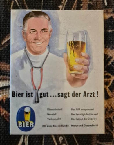 Bier kühlschrankmagnet - bier,