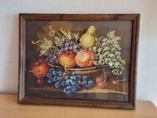 Gobelin-Stickbild,Stilleben