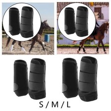 2Pcs Pferd Stiefel Bein Wraps