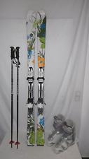 FISCHER SKI "MYSTIQUE" TOP LADY ALLROUND CARVER 160 CM + SKISCHUHE GR: 42 IM SET