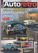 RETRO AUTO NR. 439 MGA vs Triumph TR3 / PEUGEOT 404 / SECMA FUN / FERRARI 512 TR