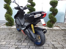 Kennzeichenhalter Aprilia SR, Aprilia SR50R Factory Schwarz,originaler Rück.