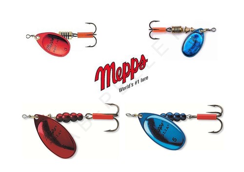 Mepps platinum spinner rot - mepps,