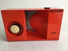 Vintage - Rote Krups Schneidemaschine aus den 70er Jahren -