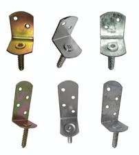 10x Flechtzaunbeschlag