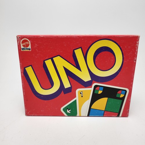 Mattel deluxe uno 1992 vintage - deluxe,