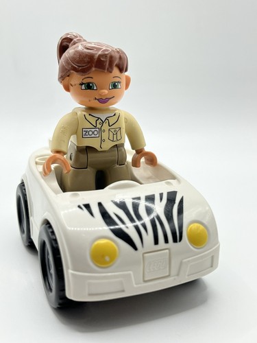 Lego duplo zoo keeper - lego, white