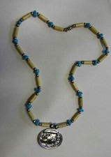 Halskette Wolf Necklace Indianer Western Indianerschmuck x