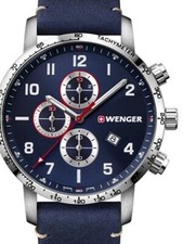 Wenger 01.1543.109 Attitude Chonograph Herrenuhr 44mm 10ATM
