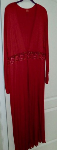 Damen hausmantel negligee - -,