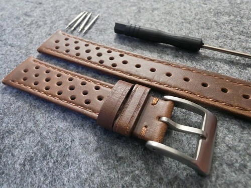 Leder uhrenarmband edelstahl - uhrenarmband,