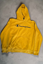 Champion Hoodie Gelb Größe L