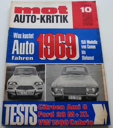 Mot 1969 ford - ford, xl