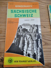 DDR Wanderkarte um 1978