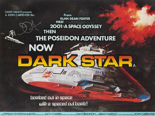 Dark star print filmplakat - star,