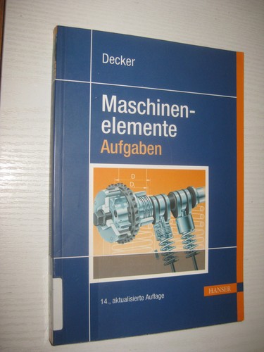 Decker maschinenelemente - maschinenelemente,