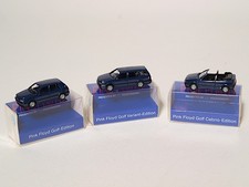 3x VW Golf Pink Floyd Edition Wiking 1:87 Sondermodelle