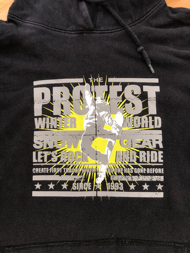 Vintage protest snow board - vintage,
